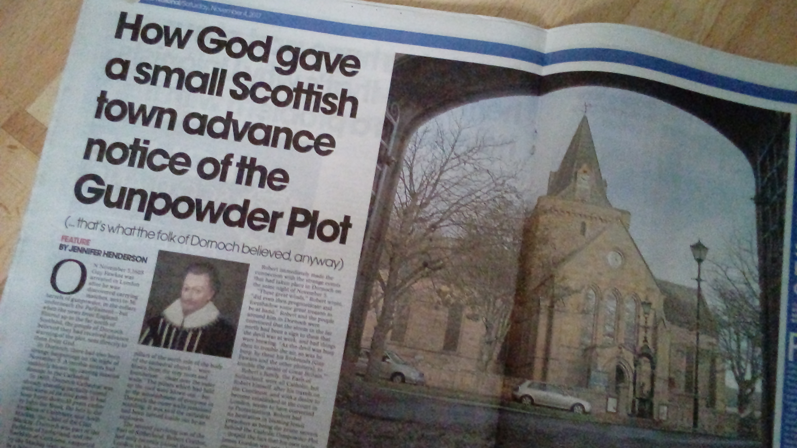 Dornoch & the Gunpowder plot article 2