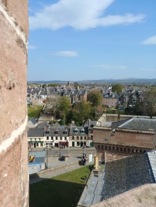 view of Castle Street and Tey family shop